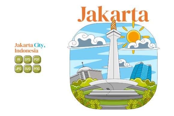 Discover the Versatility of Jakarta City Vector Illustration