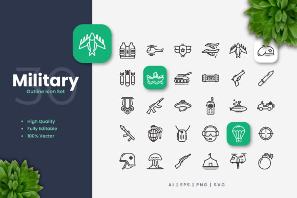 Discover the Versatility of Military Icons for Your Creative Projects