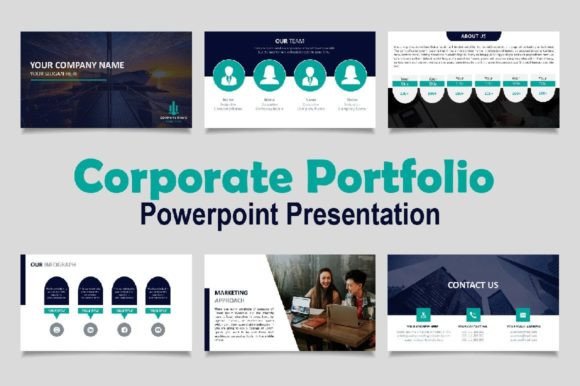 Enhance Your Corporate PowerPoint Presentation with a Sleek and Engaging Template
