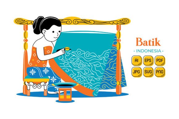 Exploring the Versatility of Batik Vector Illustration in Modern Design