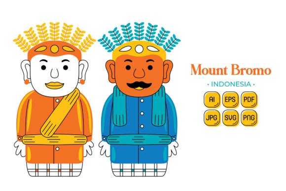 Ondel-ondel Vector Illustration: A Versatile Tool for Modern Design Needs
