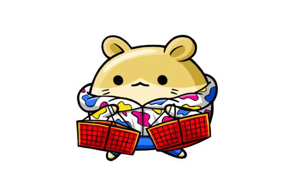 Strategic Use of Cute Hamster Shopper Profession Vector 1 for Enhanced Branding and Creative Projects