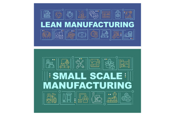 Understanding Lean Manufacturing Word Concepts Banners: A Comprehensive Guide