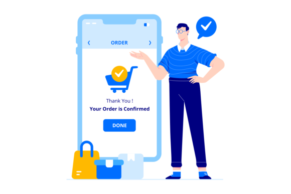 Unlocking Creativity with the Order Confirmed Vector Illustration