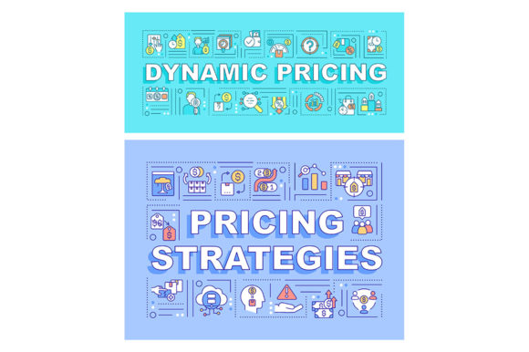 Unlocking Market Positioning with Pricing Strategies Word Concepts Banners